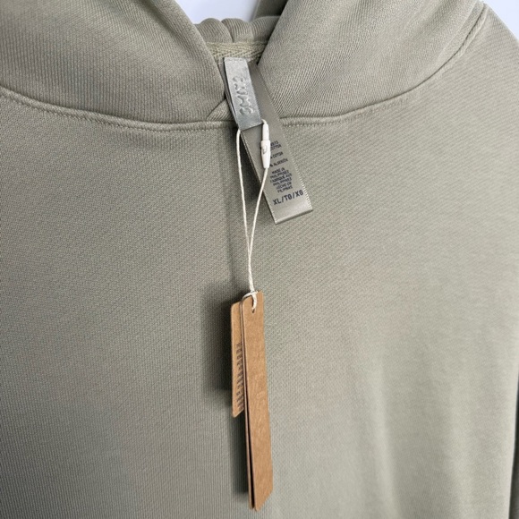 SKIMS NWT Taupe French Terry Oversized Hoodie Size XL - Picture 4 of 6